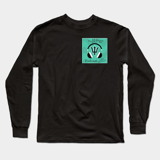 Pod Logo Long Sleeve T-Shirt by DamSnackBar Podcast